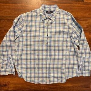 Vineyard Vines Blue Plaid Shirt